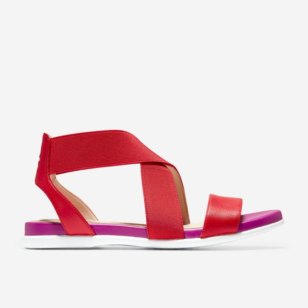 COLE HAAN GRAND AMBITION Elastic Wrap Sandal